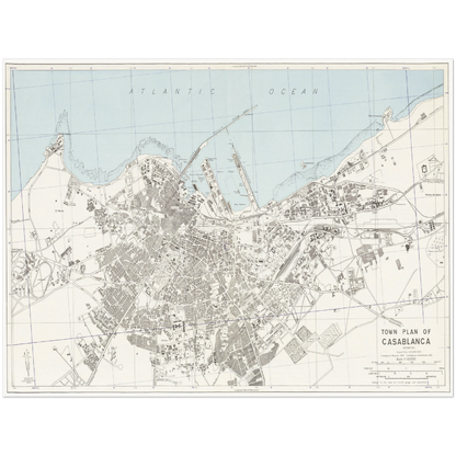 Historical city map  Test product horizontal 3 sizes