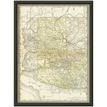 Historical city map  Test product horizontal 3 sizes
