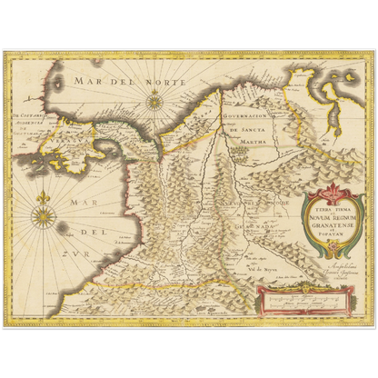 Kolumbien um 1638