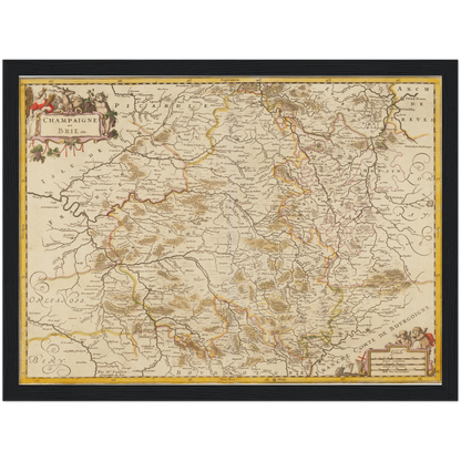 Historical city map  Test product horizontal 3 sizes