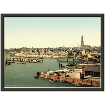 Hamburger Hafen um 1895