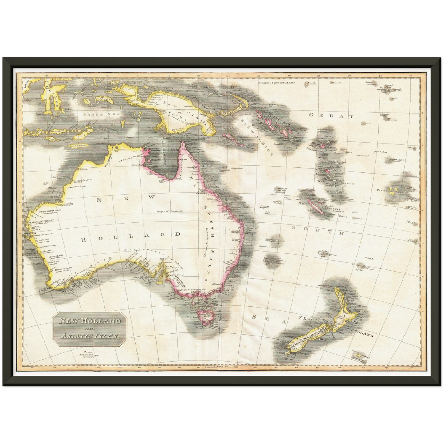 Historical city map  Test product horizontal 3 sizes
