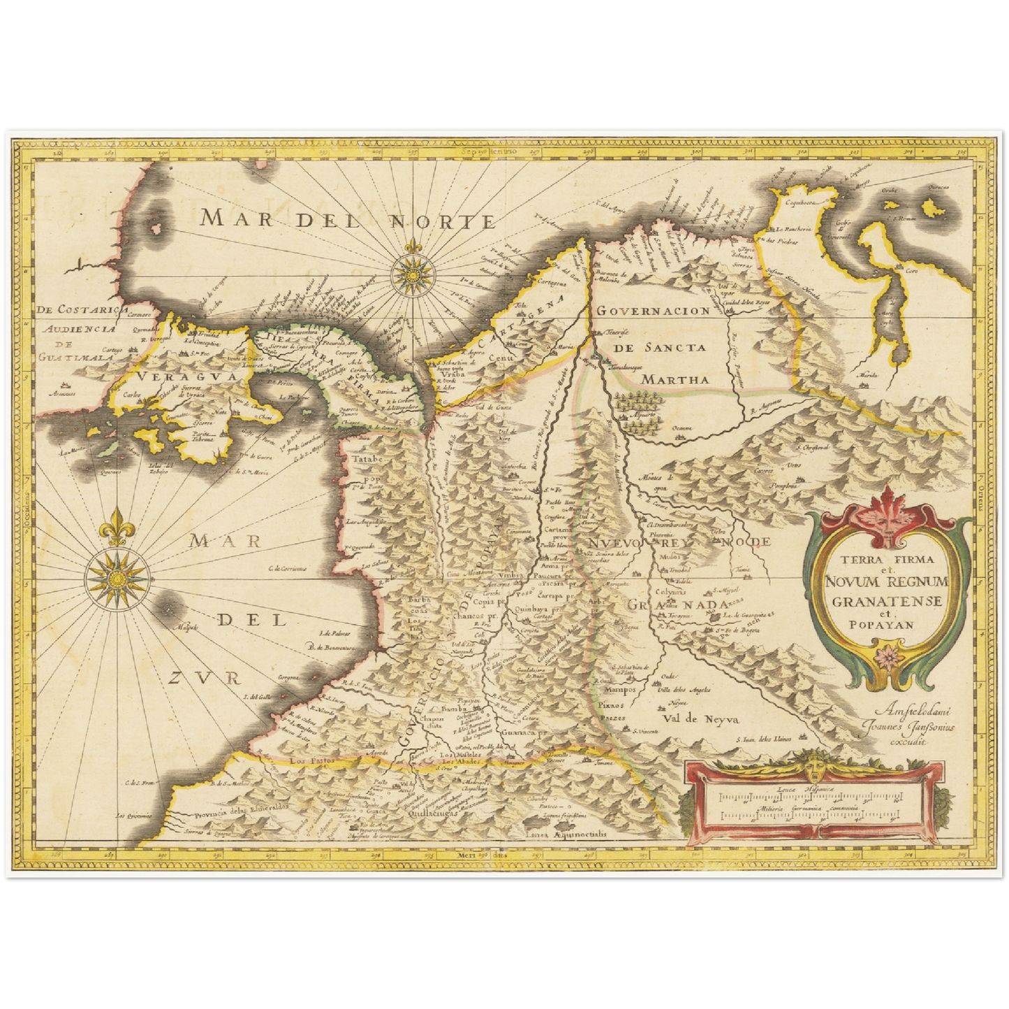 Kolumbien um 1638
