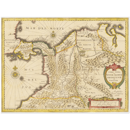 Kolumbien um 1638