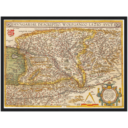 Historical city map  Test product horizontal 3 sizes