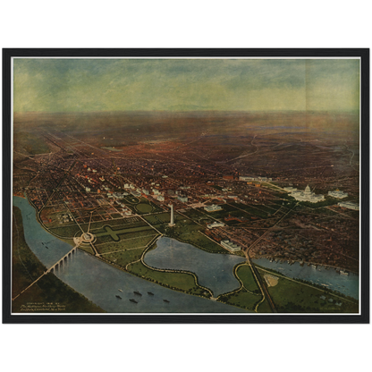 Historical city map  Test product horizontal 3 sizes