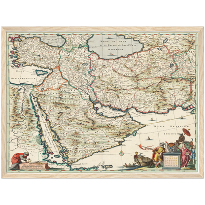 Historical city map  Test product horizontal 3 sizes