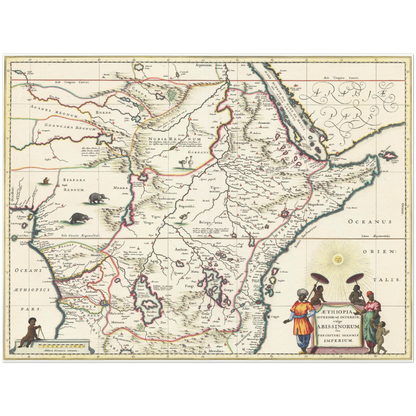 Historical city map  Test product horizontal 3 sizes