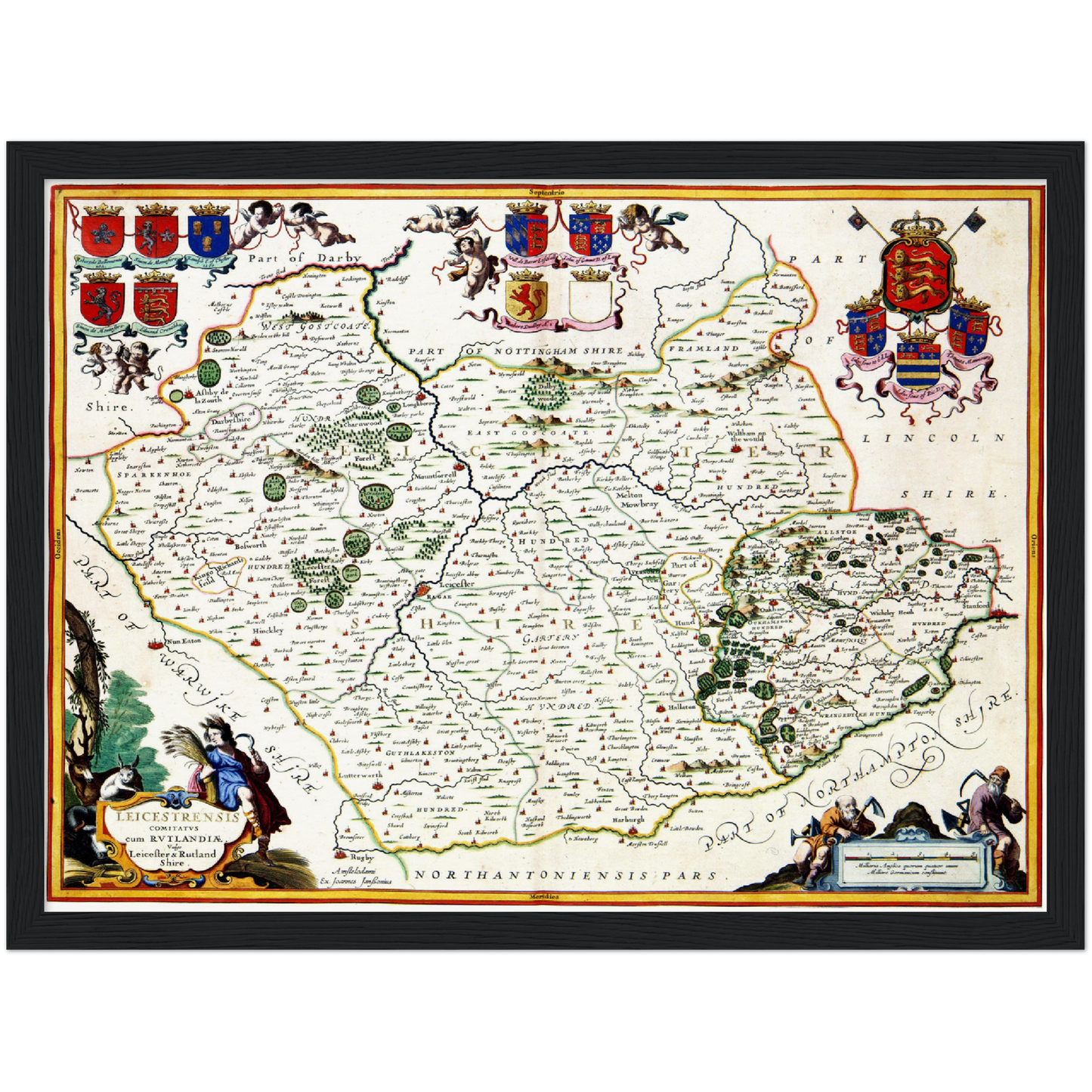 Leicestershire um 1646