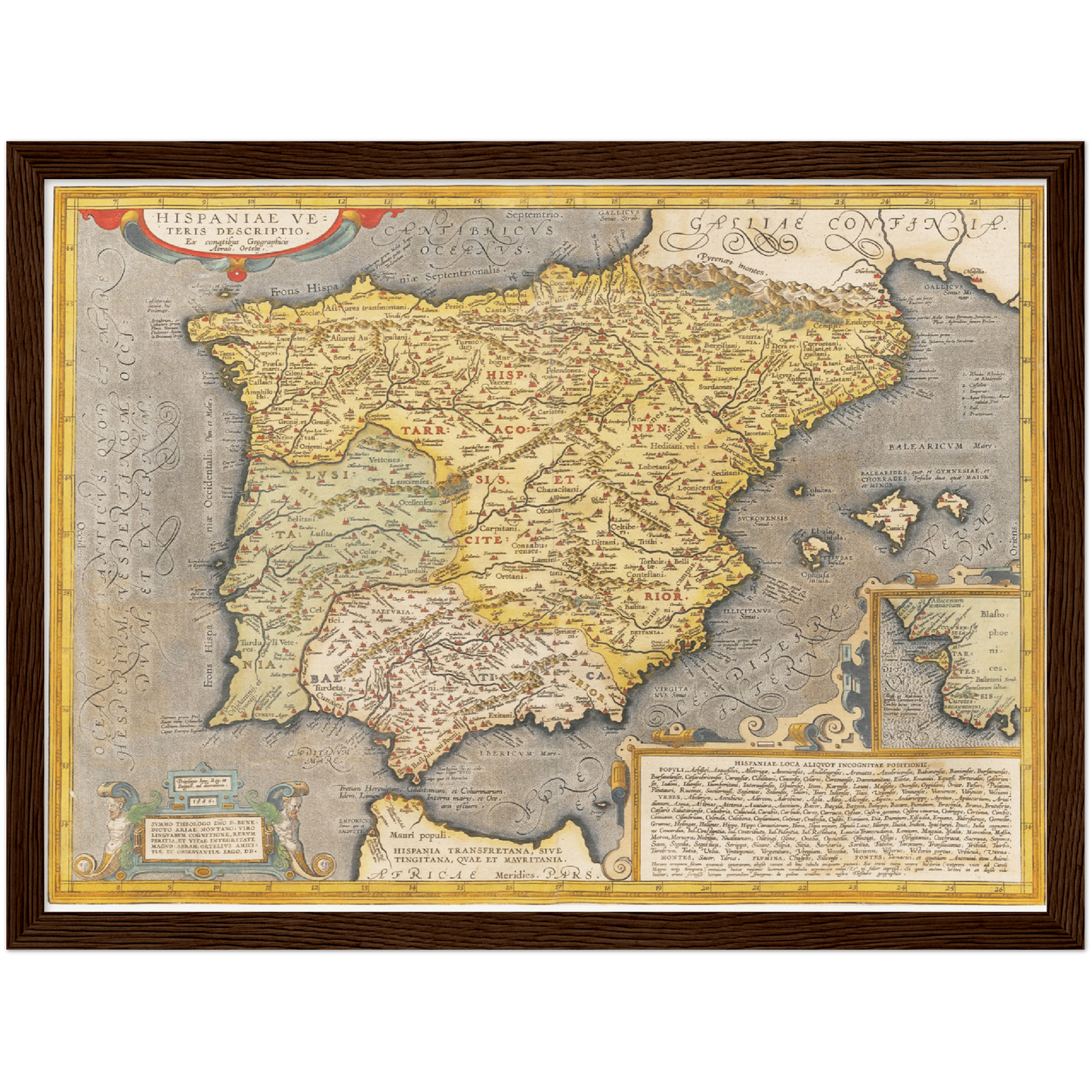 Historical city map  Test product horizontal 3 sizes