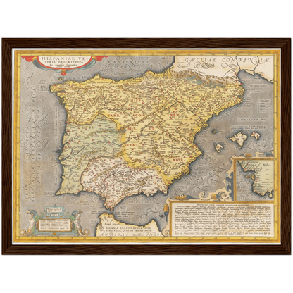 Historical city map  Test product horizontal 3 sizes