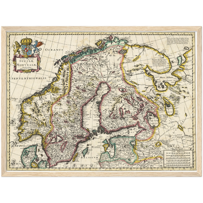 Historical city map  Test product horizontal 3 sizes