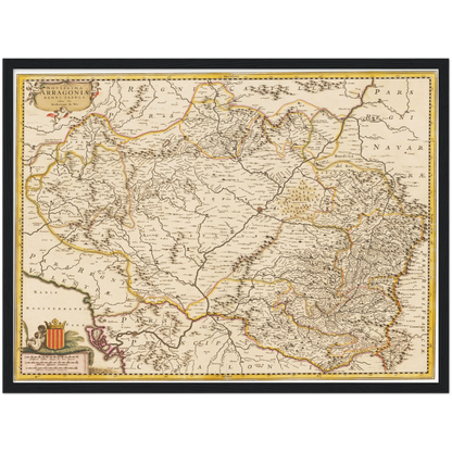 Historical city map  Test product horizontal 3 sizes