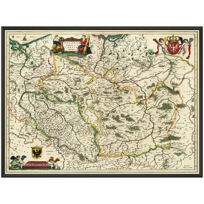 Historical city map  Test product horizontal 3 sizes