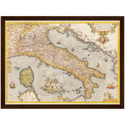 Historical city map  Test product horizontal 3 sizes