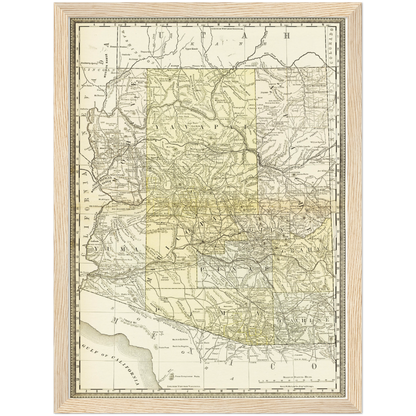 Historical city map  Test product horizontal 3 sizes