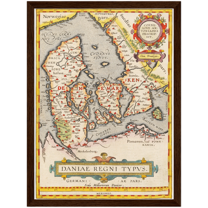 Historical city map  Test product horizontal 3 sizes