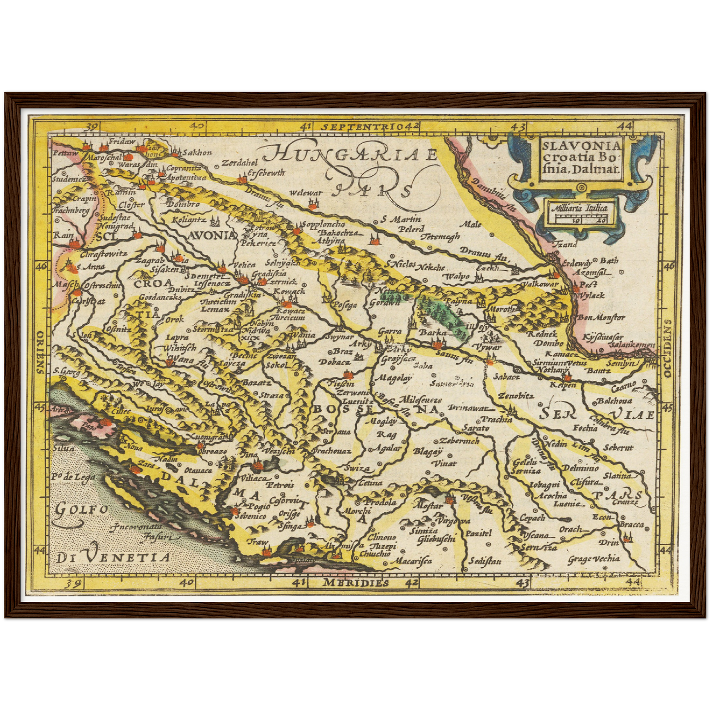 Balkan um 1609