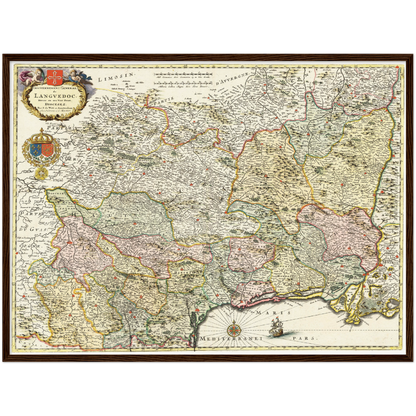 Historical city map  Test product horizontal 3 sizes