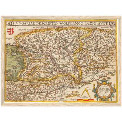 Historical city map  Test product horizontal 3 sizes