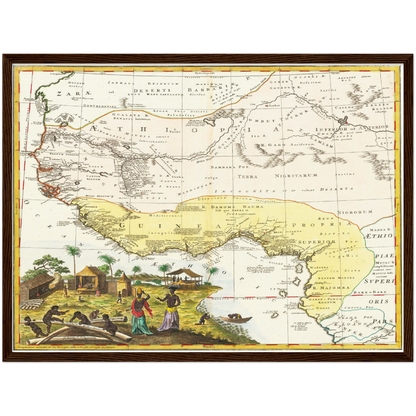 Historical city map  Test product horizontal 3 sizes