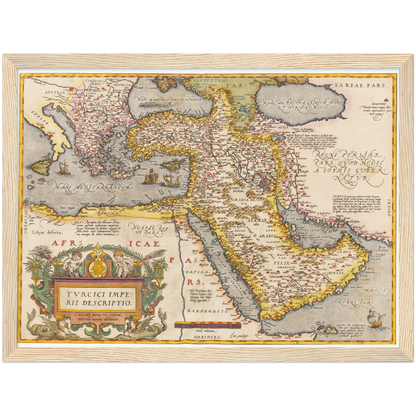 Historical city map  Test product horizontal 3 sizes