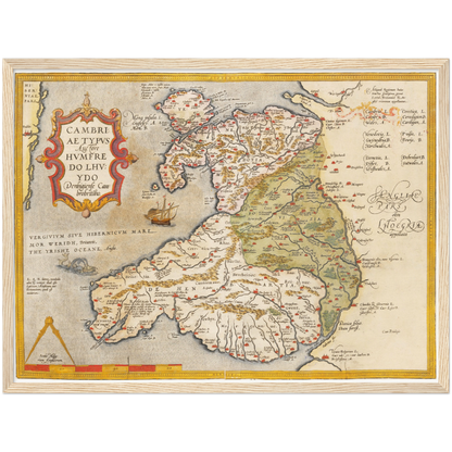 Historical city map  Test product horizontal 3 sizes