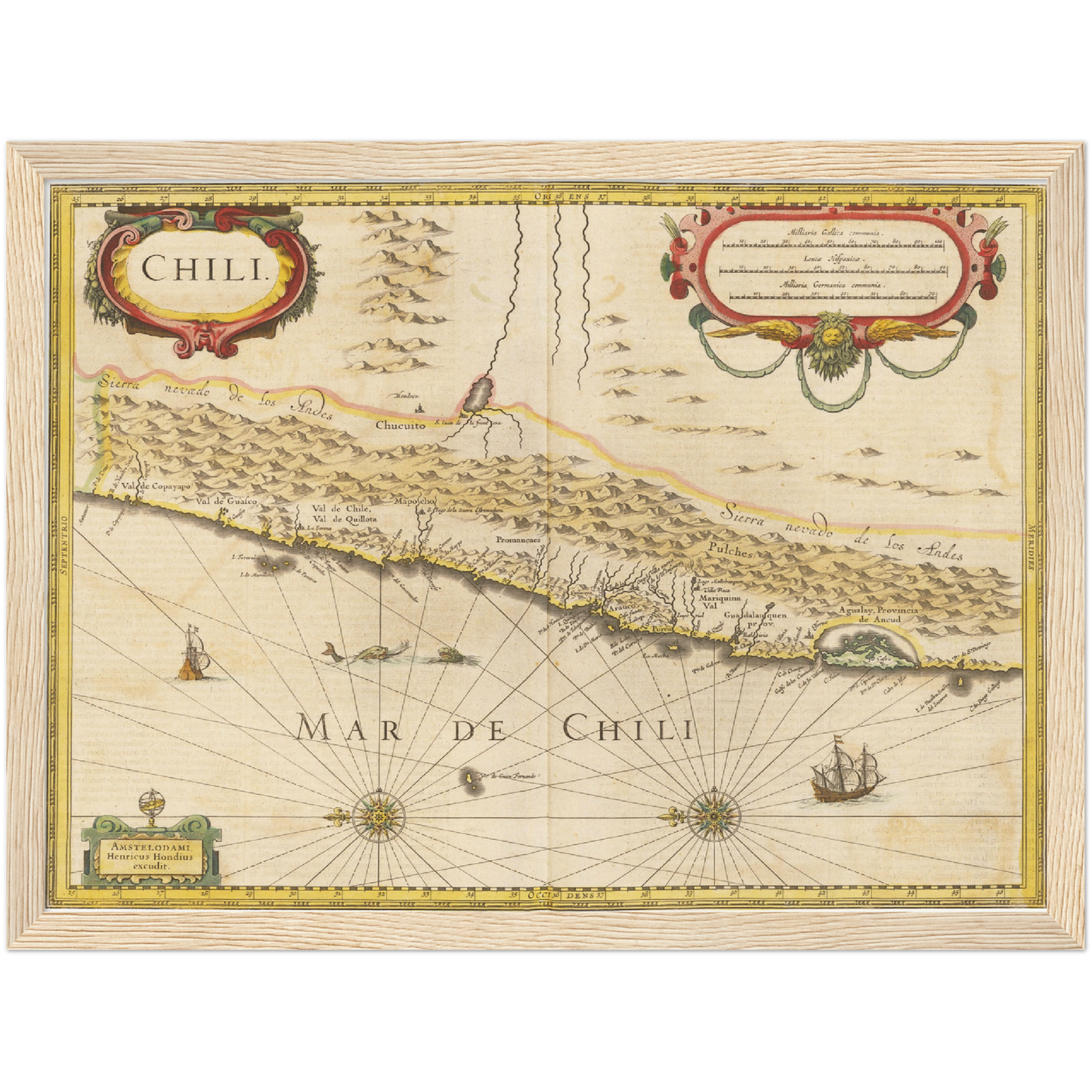 Chile um 1638
