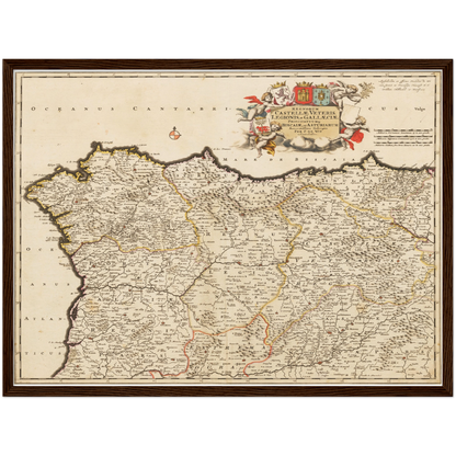 Historical city map  Test product horizontal 3 sizes