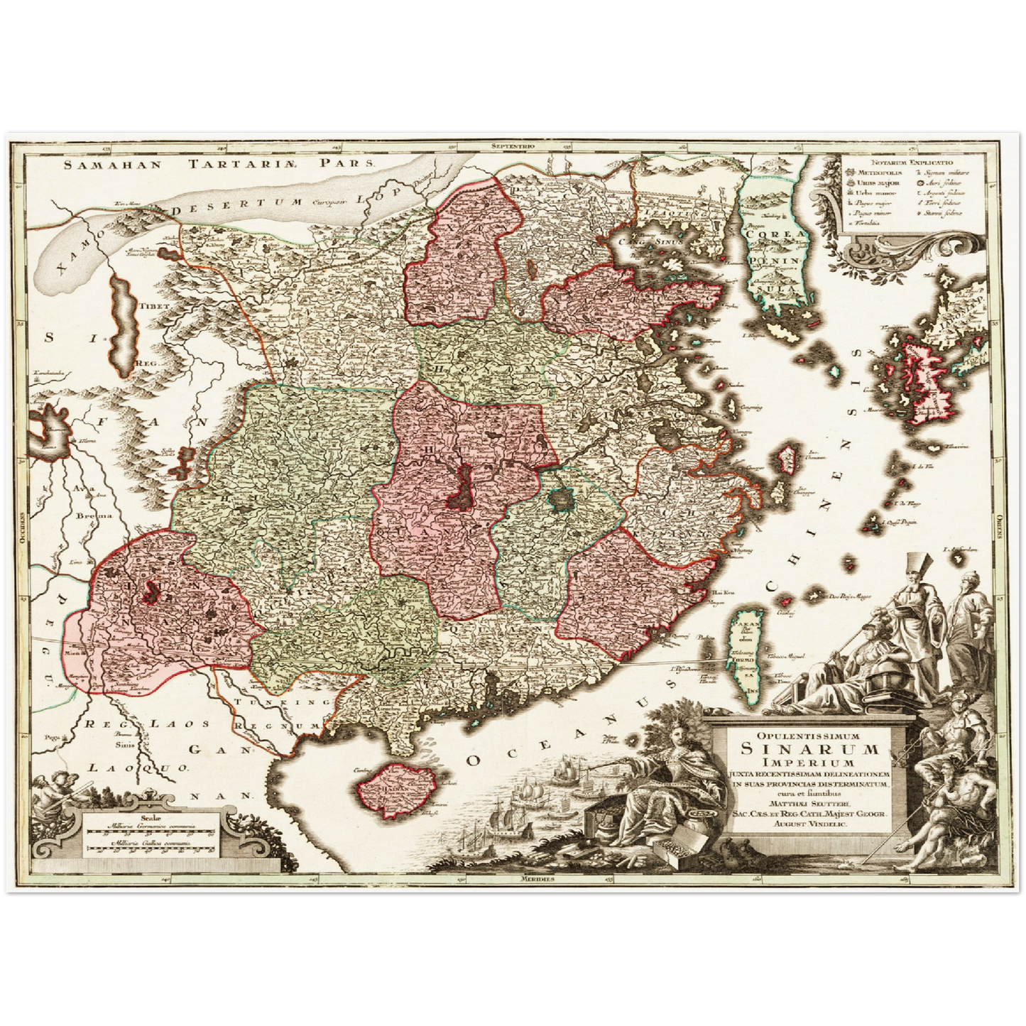 Historical city map  Test product horizontal 3 sizes