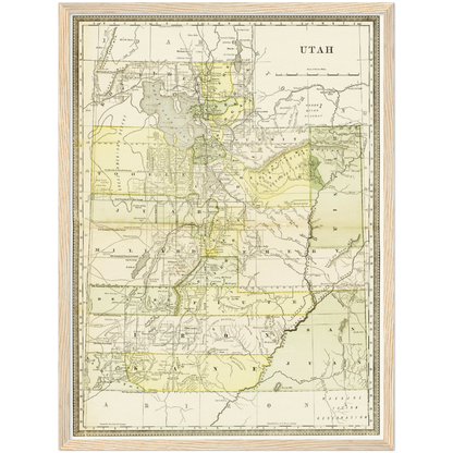 Historical city map  Test product horizontal 3 sizes