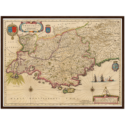 Historical city map  Test product horizontal 3 sizes