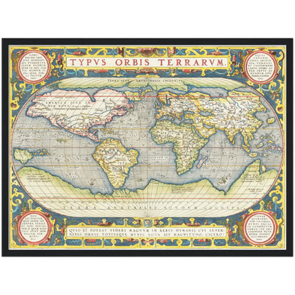 Historical city map  Test product horizontal 3 sizes