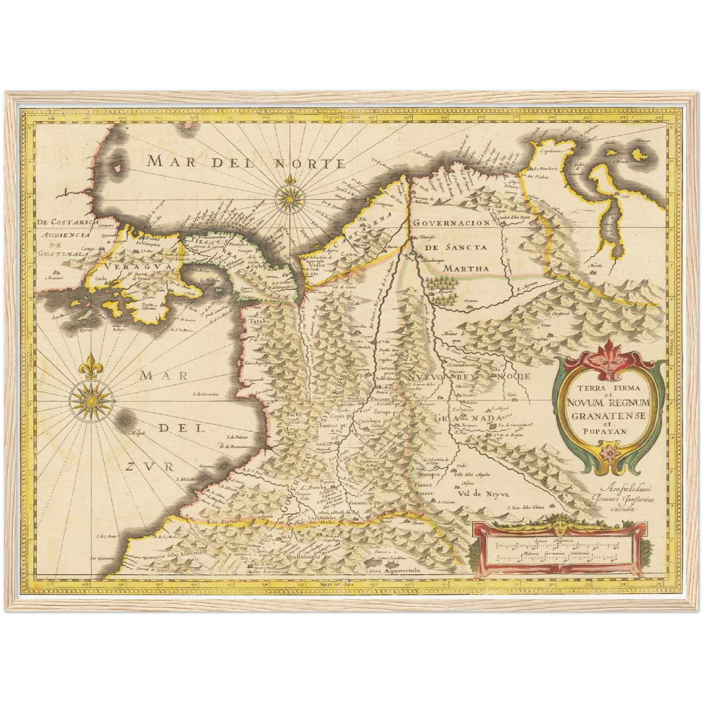 Kolumbien um 1638