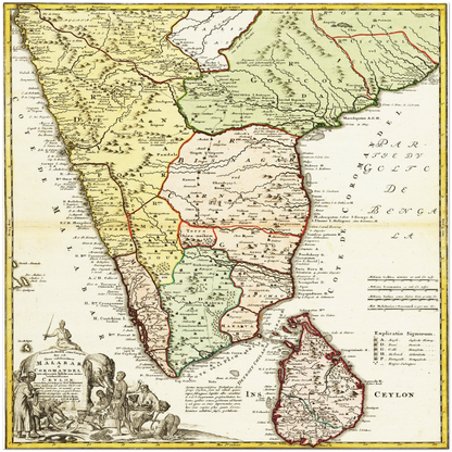 Historical city map  Test product horizontal 3 sizes