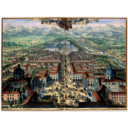 Historical city map  Test product horizontal 3 sizes