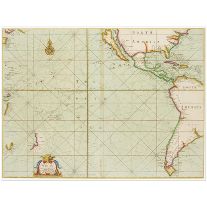 Historical city map  Test product horizontal 3 sizes