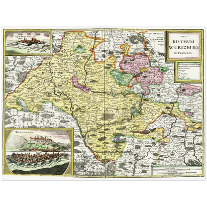 Würzburg um 1676