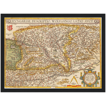 Historical city map  Test product horizontal 3 sizes