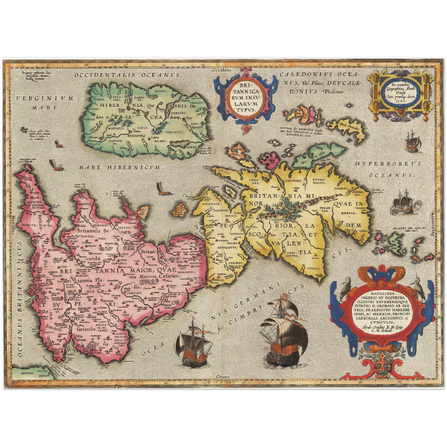 Historisches Britannien um 1595