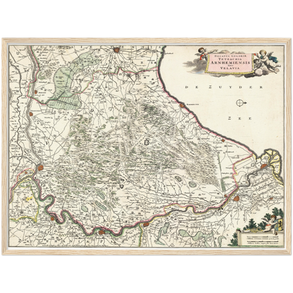 Historical city map  Test product horizontal 3 sizes