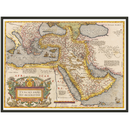 Historical city map  Test product horizontal 3 sizes