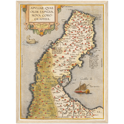 Historical city map  Test product horizontal 3 sizes