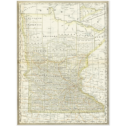 Historical city map  Test product horizontal 3 sizes
