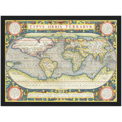 Historical city map  Test product horizontal 3 sizes