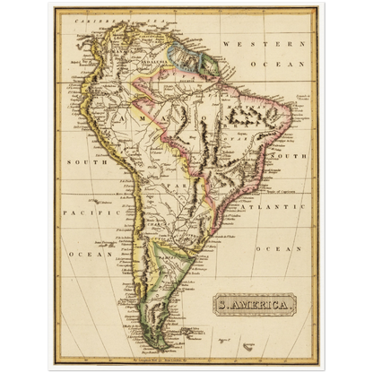 Historical city map  Test product horizontal 3 sizes