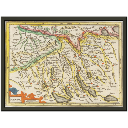 Zürichgau um 1609