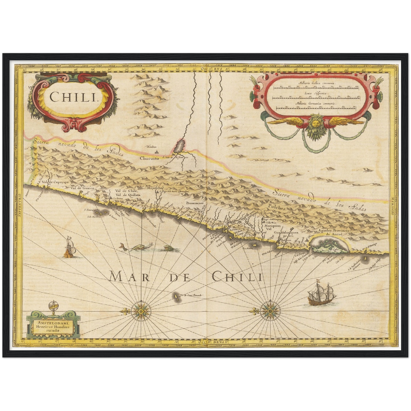 Chile um 1638