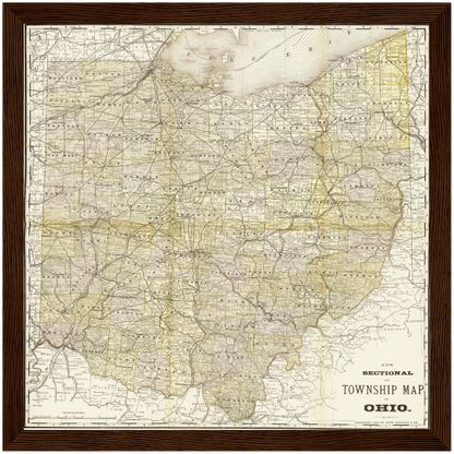 Historical city map  Test product horizontal 3 sizes