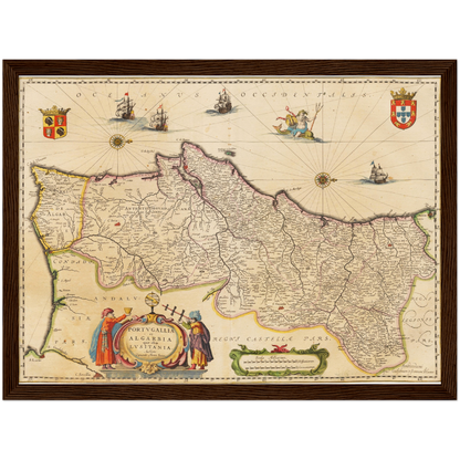 Historical city map  Test product horizontal 3 sizes